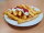 *Portion Pommes mit Ketchup & Mayo*